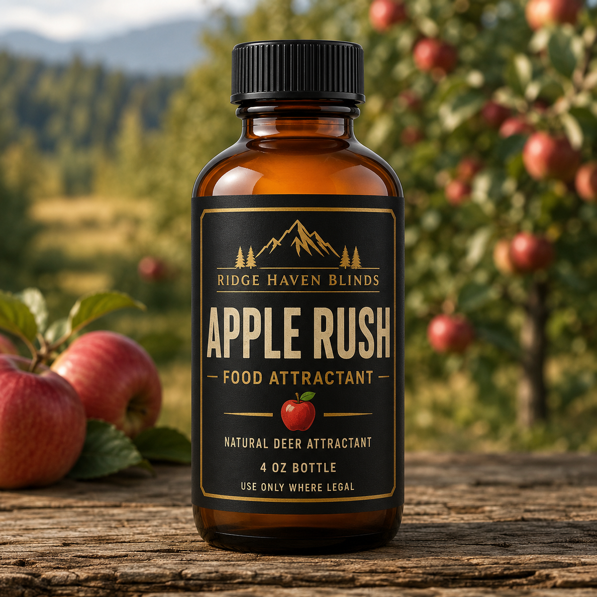 Ridge Haven Blinds Natural Deer Scents — 4 oz Bottles