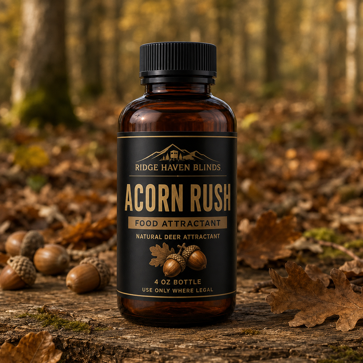 Ridge Haven Blinds Natural Deer Scents — 4 oz Bottles