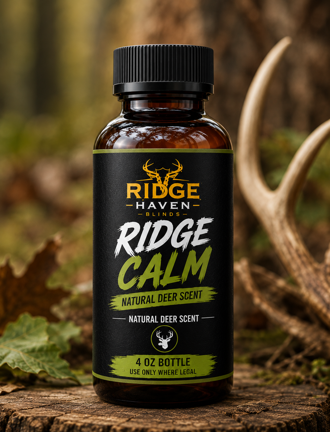 Ridge Haven Blinds Natural Deer Scents — 4 oz Bottles
